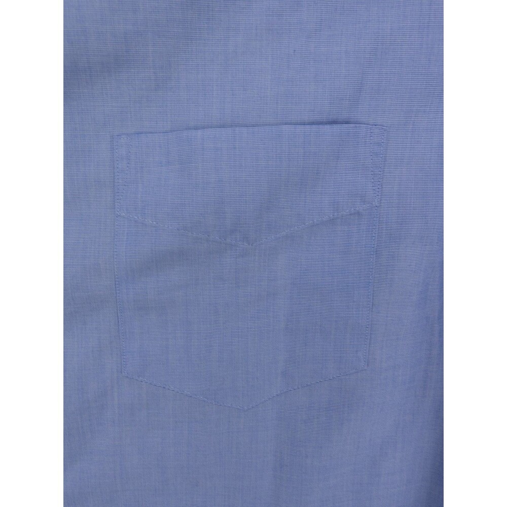 UNTUCKit Shirt Mens XL Blue Short Sleeve 100% Cotton Wrinkle Free Casual Preppy - Picture 4 of 7